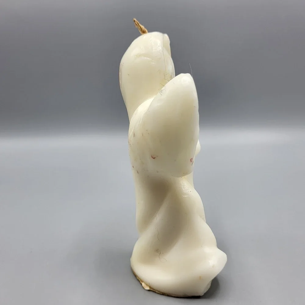 Vintage Gurley Ghost Candle Halloween Spooky Table Decor 5
